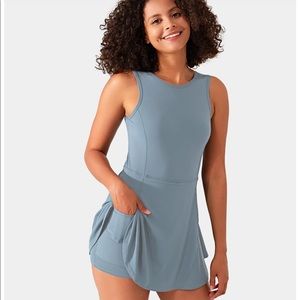 NWT Halara 2-in-1 side pocket golf tennis dress- S